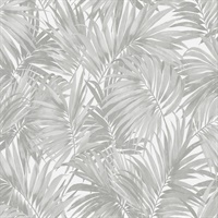 Tropical Palm Leaf Argos Grey